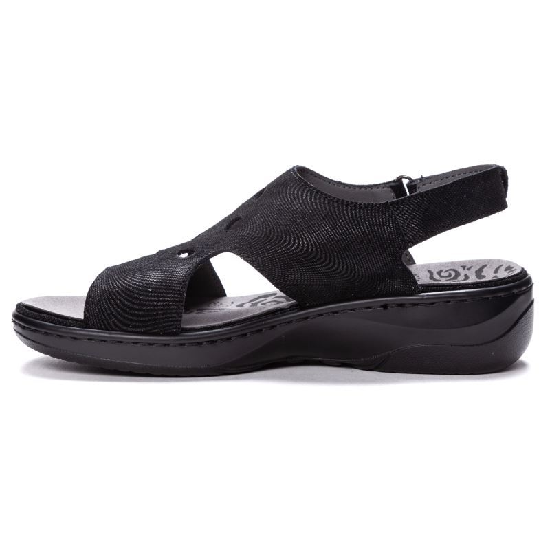 Black Women's Propet Gabbie Sandals | rS75vUGL