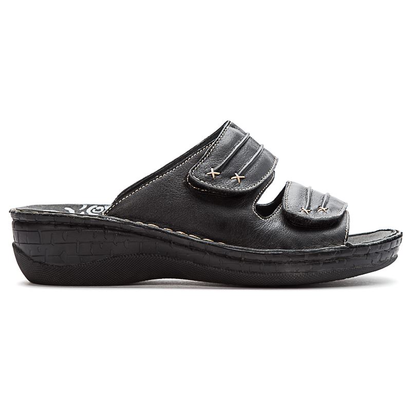 Black Women's Propet June Sandals | i9Bd70sG