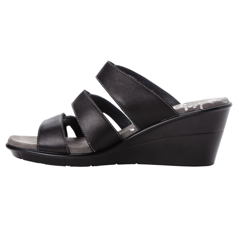 Black Women's Propet Lexie Sandals | vgZVpAif