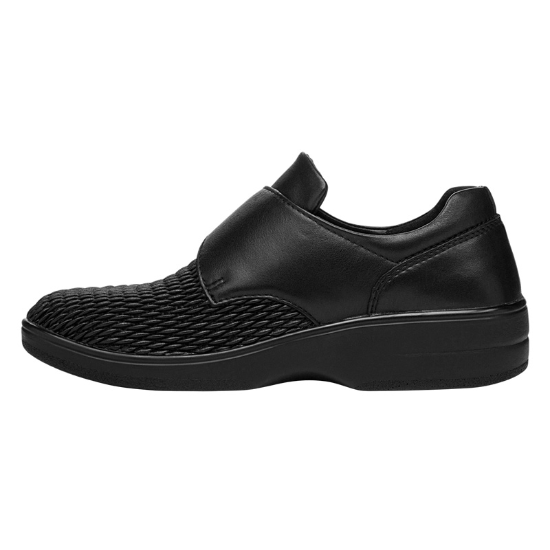 Black Women's Propet Olivia Flat Shoes | vonx6U2a