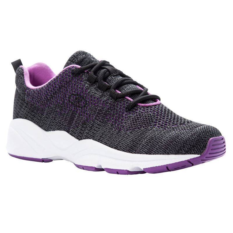 Black Women\'s Propet Stability Fly Sneakers | 02YTcuqg