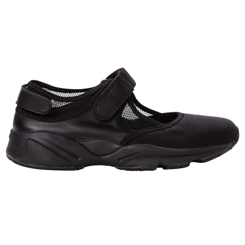 Black Women's Propet Stability Mary Jane Casual Shoes | BcSvEqjQ