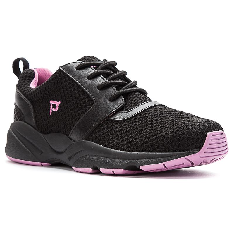 Black Women\'s Propet Stability X Sneakers | 5sjOl6KI