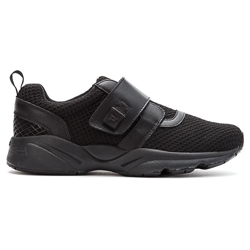 Black Women's Propet Stability X Strap Sneakers | fQg8XoJX