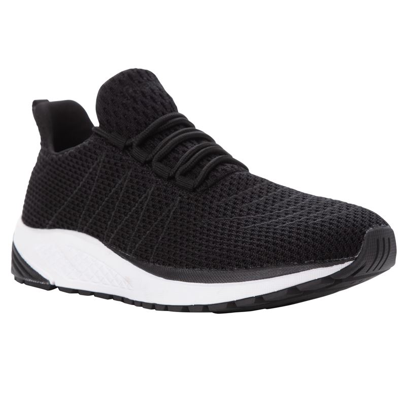 Black Women\'s Propet Tour Knit Sneakers | YiVe4au4