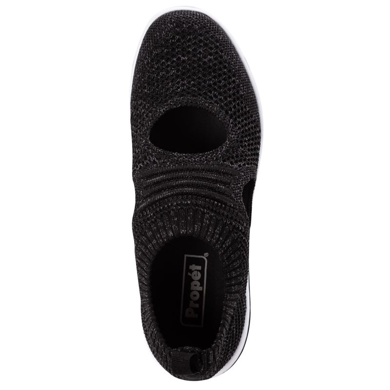 Black Women's Propet TraveActiv Avid Casual Shoes | hAWlL3B8