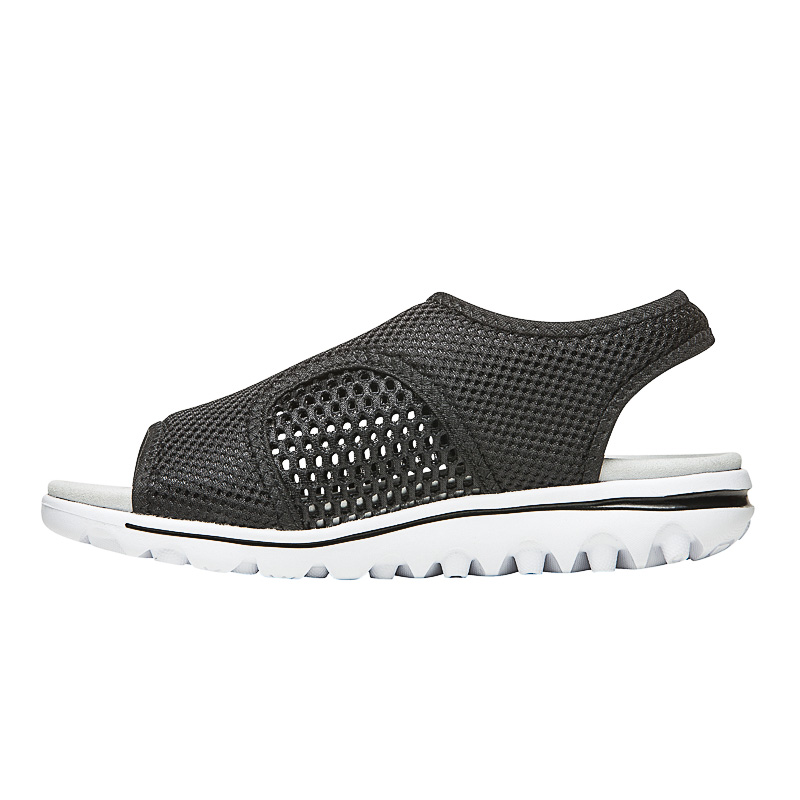 Black Women's Propet TravelActiv SS Sneakers | jqGD3QoC