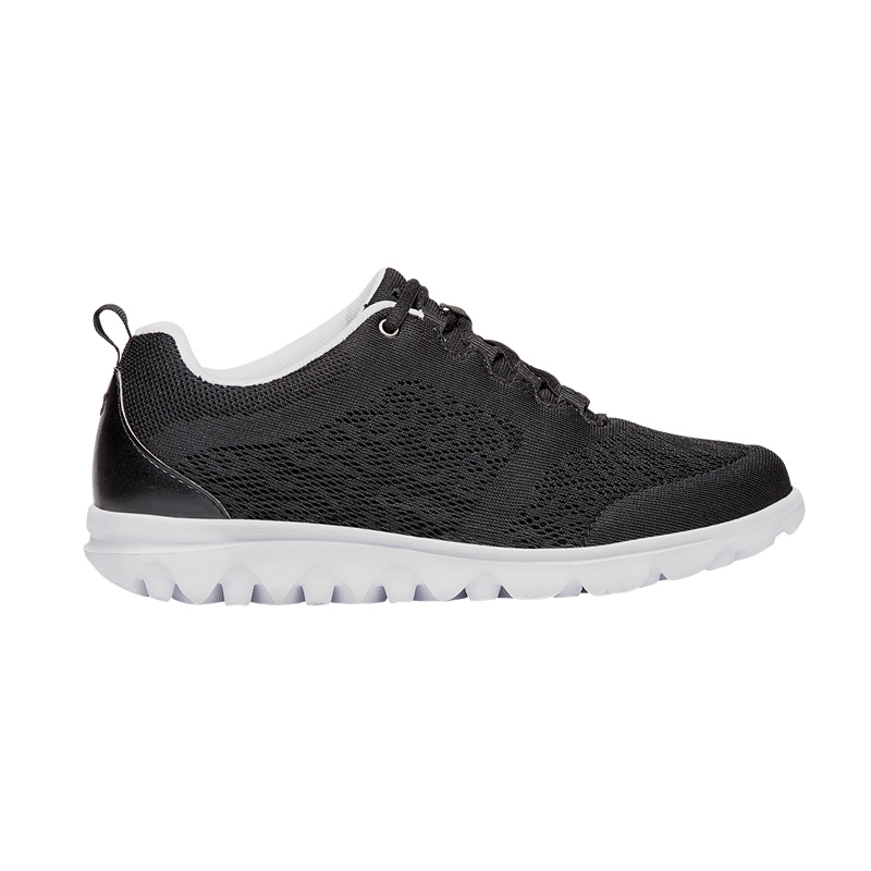 Black Women's Propet TravelActiv Sneakers | 2fbwiMUa