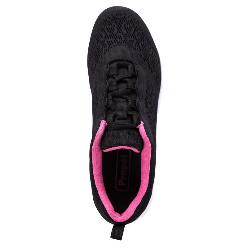 Black Women's Propet TravelActiv Sneakers | okOiyL4K