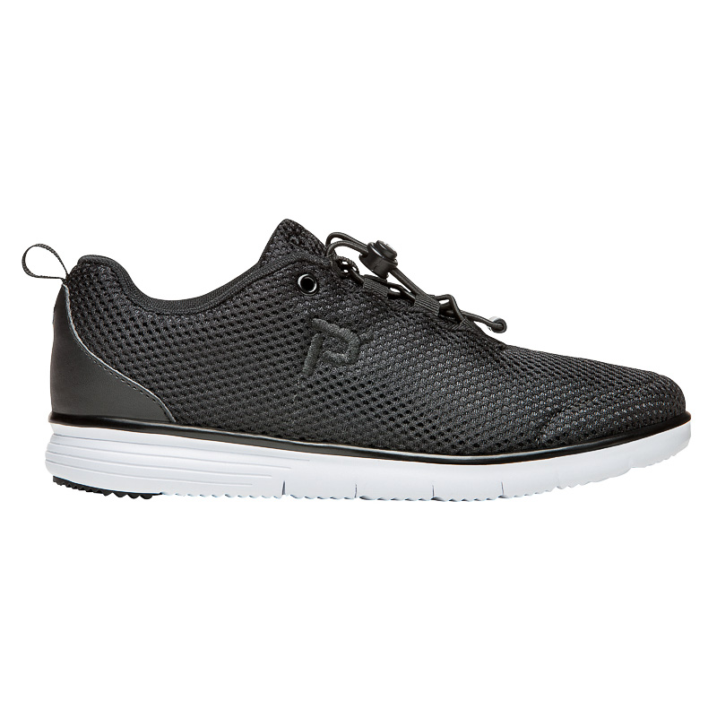 Black Women's Propet TravelFit Prestige Sneakers | UyC1ItLS