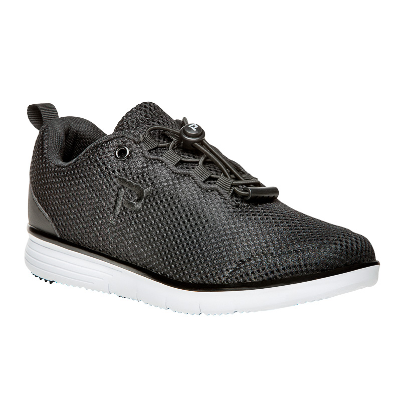 Black Women\'s Propet TravelFit Prestige Sneakers | UyC1ItLS