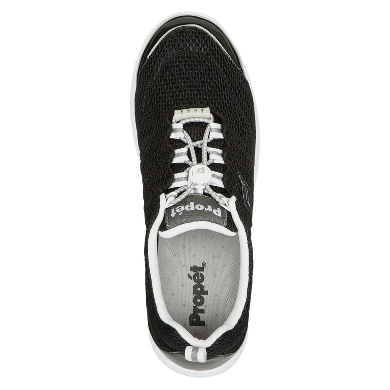 Black Women's Propet TravelWalker II Sneakers | r8BoLr9a