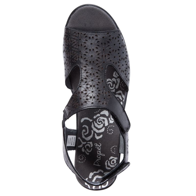 Black Women's Propet Winnie Sandals | zaGOVGPz