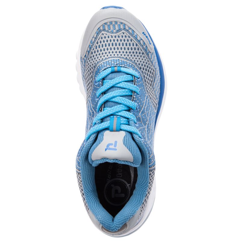 Blue / Silver Women's Propet One Sneakers | QXRdjESC