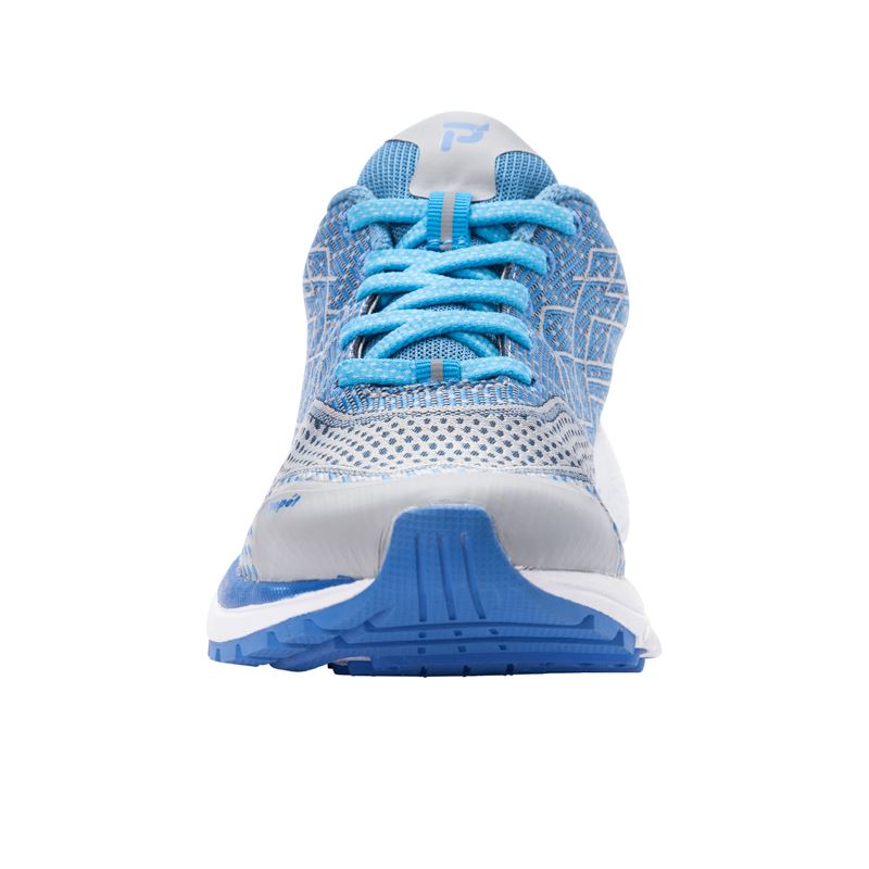 Blue / Silver Women's Propet One Sneakers | QXRdjESC