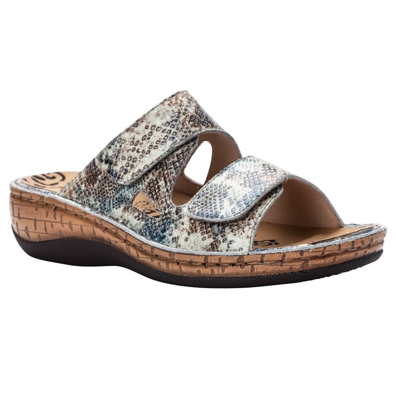 Blue Snake Women\'s Propet Joelle Sandals | WUV3qanj