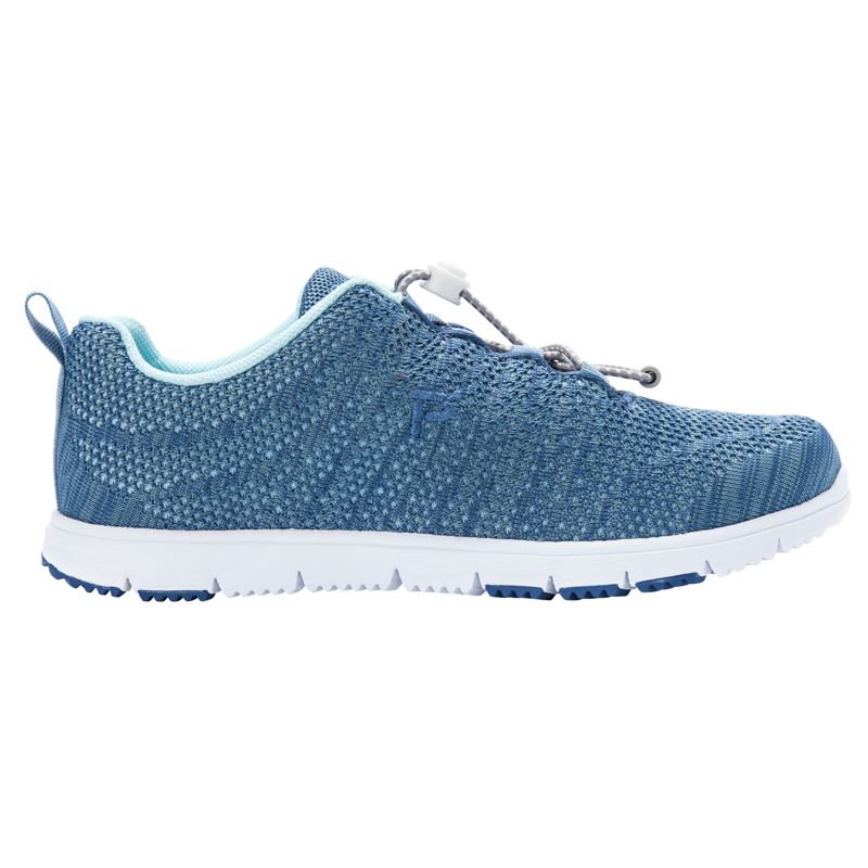 Blue Women's Propet TravelWalker EVO Sneakers | 1BlMu9Lr