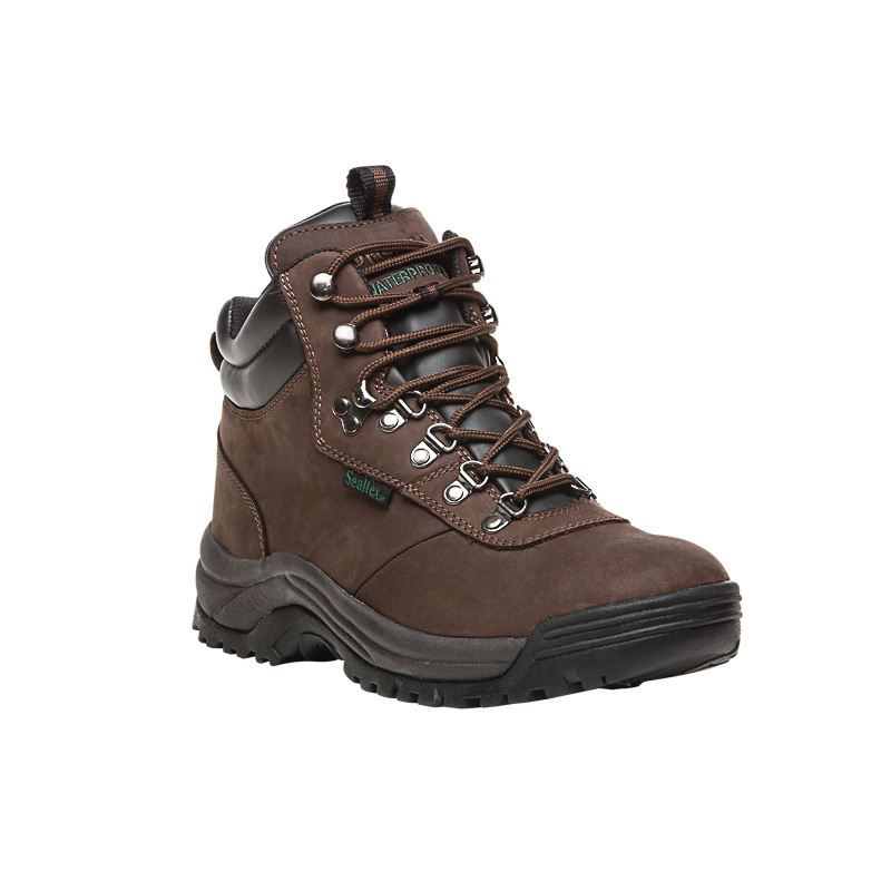 Brown Men\'s Propet Cliff Walker Outdoor Shoes | 75Zy9WoE