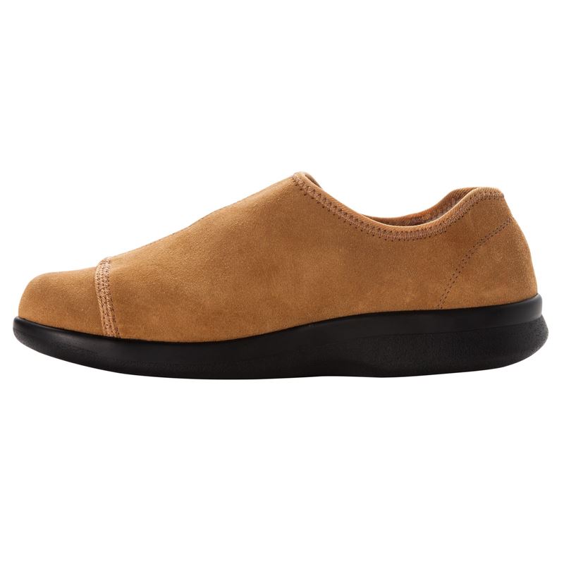 Brown Men's Propet Coleman Slippers | 1ZOwTQlp