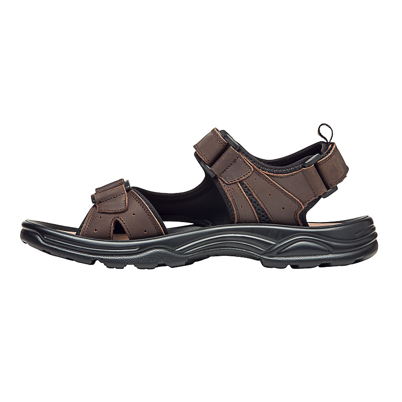 Brown Men's Propet Daytona Sandals | G9Z1pub1