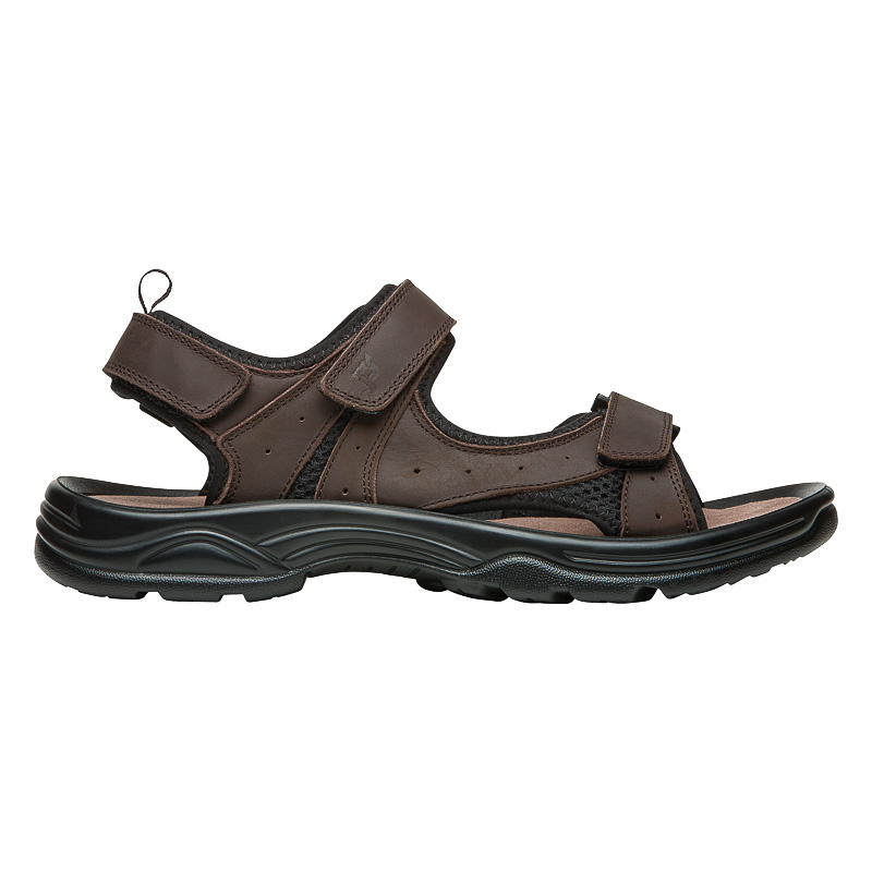 Brown Men's Propet Daytona Sandals | G9Z1pub1