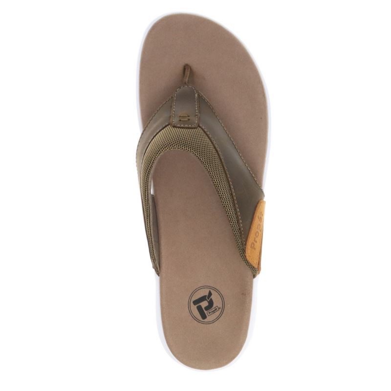 Brown Men's Propet Easton Sandals | YbIu8aYb