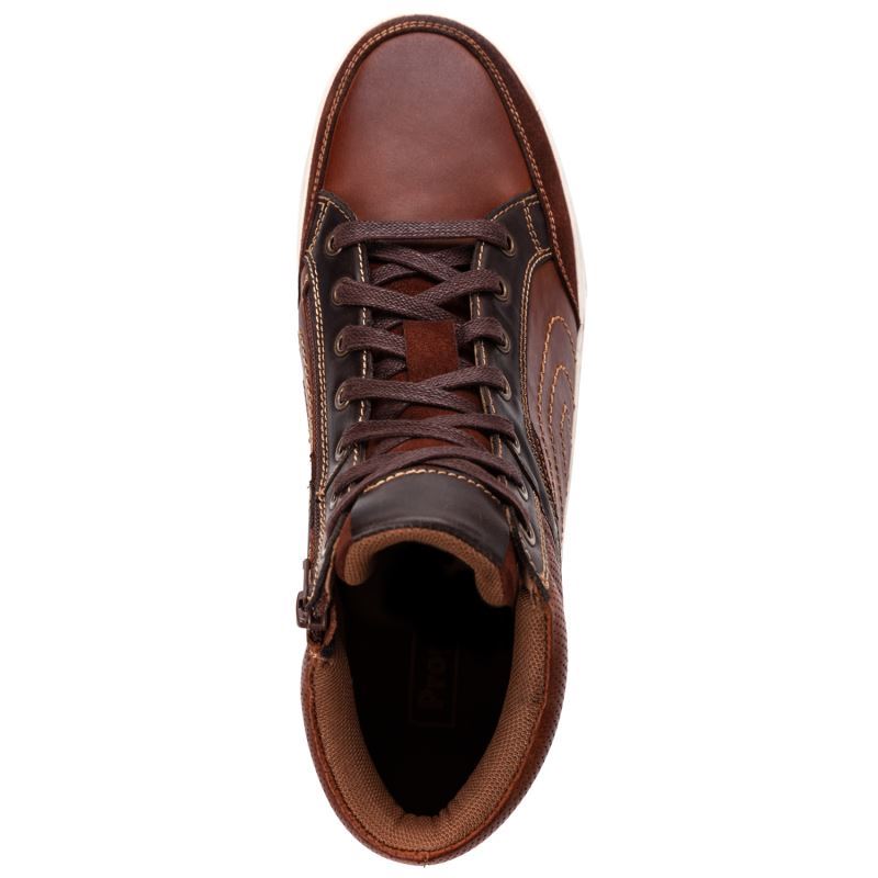 Brown Men's Propet Kenton Casual Shoes | 6DvuJOWQ