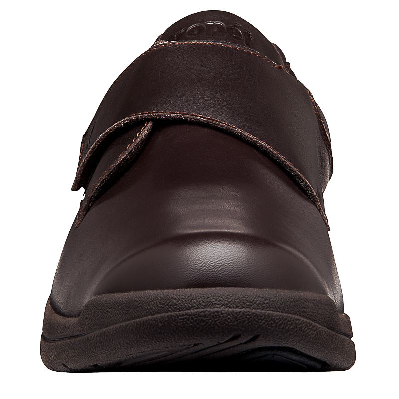 Brown Men's Propet Marv Strap Diabetic | QUBMYPTy