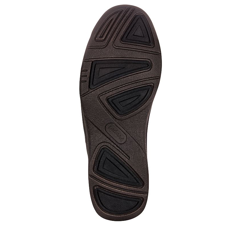 Brown Men's Propet Marv Strap Diabetic | QUBMYPTy