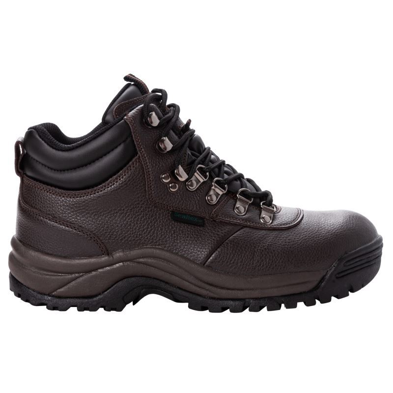 Brown Men's Propet Shield Walker Boots | 4dKxnIM6