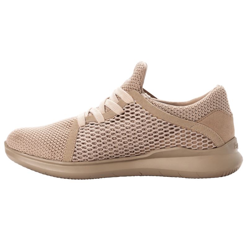 Brown Men's Propet Viator Dual Knit Sneakers | qjKhjC5m