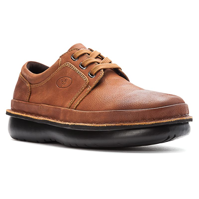 Brown Men\'s Propet Villager Casual Shoes | RXUt1kTG