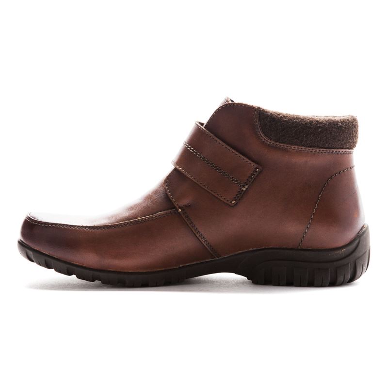 Brown Women's Propet Delaney Strap Boots | Mh4CXTVz