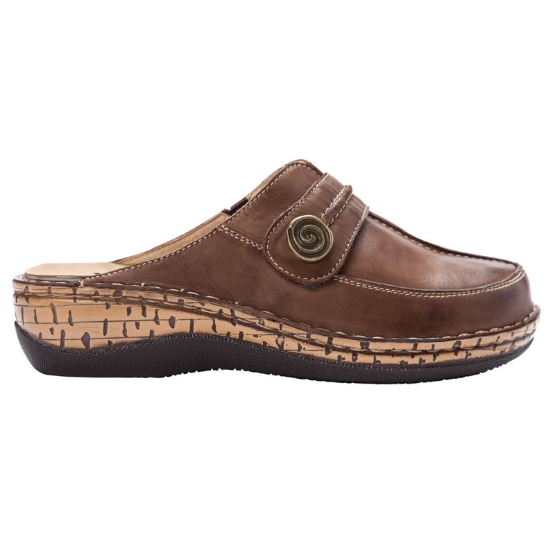 Brown Women's Propet Jana Casual Shoes | JPlmZPqx