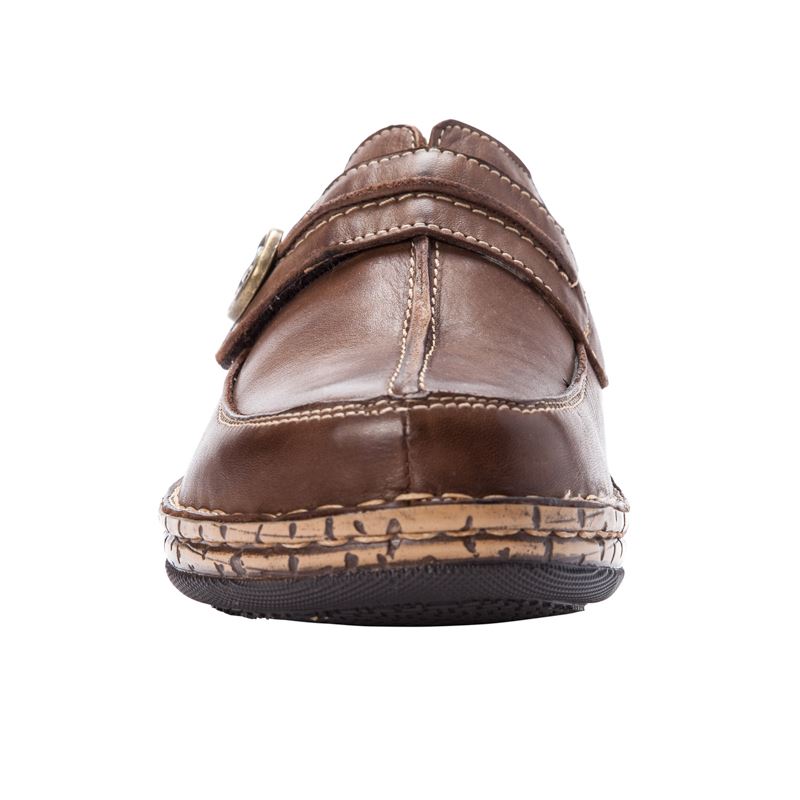 Brown Women's Propet Jana Casual Shoes | JPlmZPqx