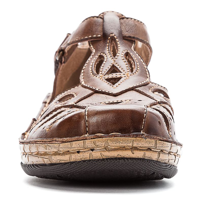 Brown Women's Propet Jenna Sandals | 5F2LRlBJ