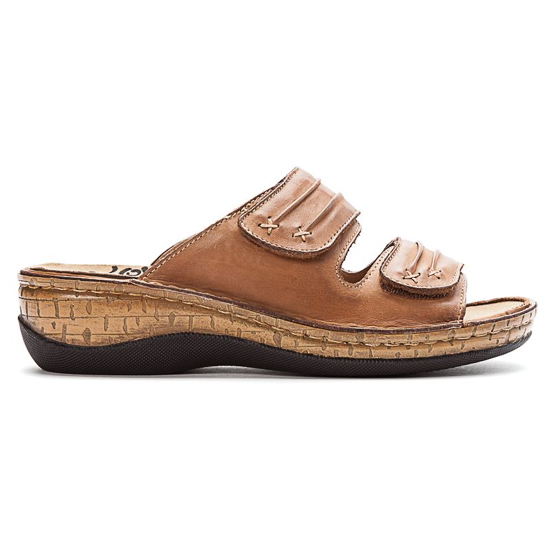 Brown Women's Propet June Sandals | AvGgHbCR