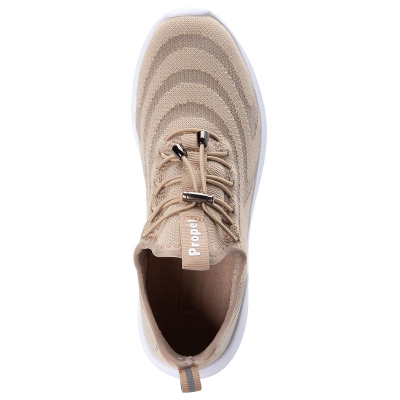 Brown Women's Propet Travelbound Aspect Sneakers | GDEjM7F5