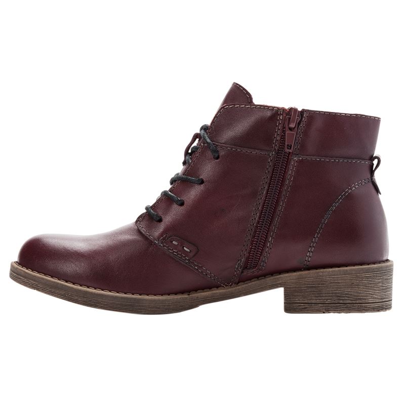 Burgundy Women's Propet Tatum Lace Bootie Boots | zJx7pkhN