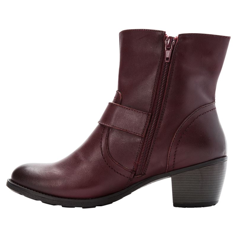 Burgundy Women's Propet Tory Boots | nDj6Asce