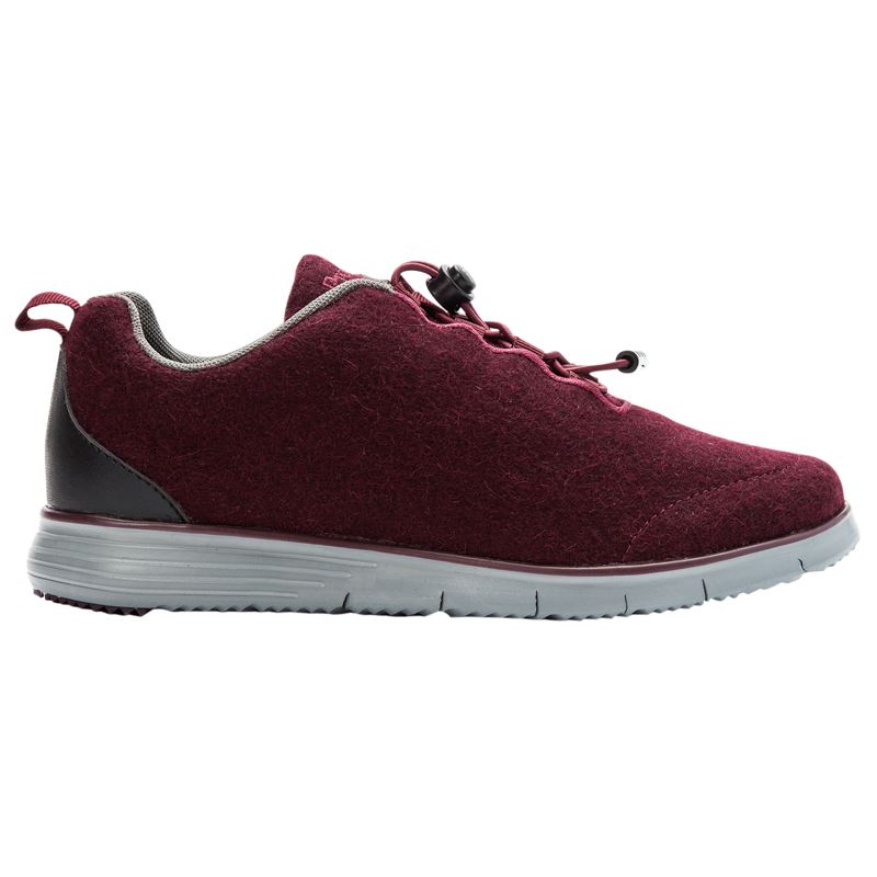 Burgundy Women's Propet TravelFit Prestige Sneakers | LkRSgaIc