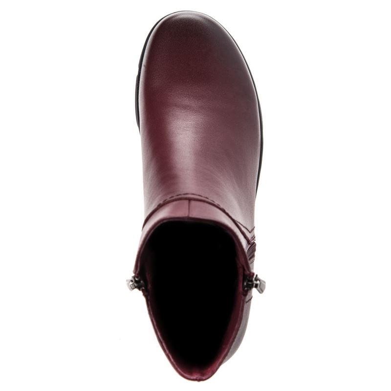 Burgundy Women's Propet Waverly Boots | FNZodejE