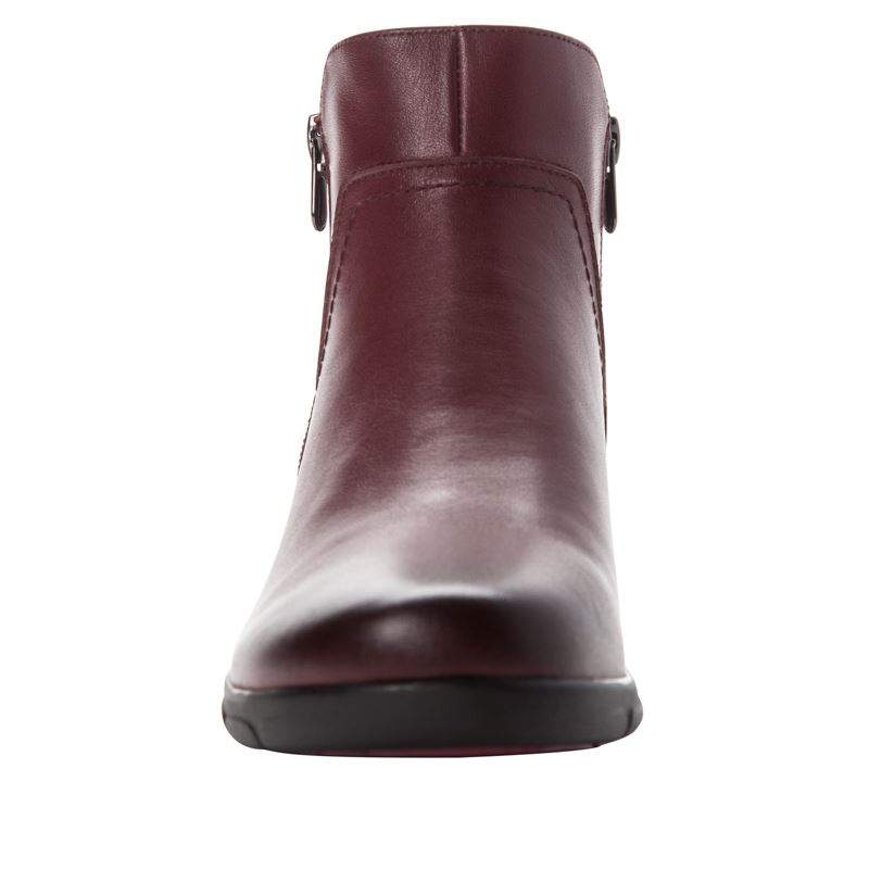 Burgundy Women's Propet Waverly Boots | FNZodejE