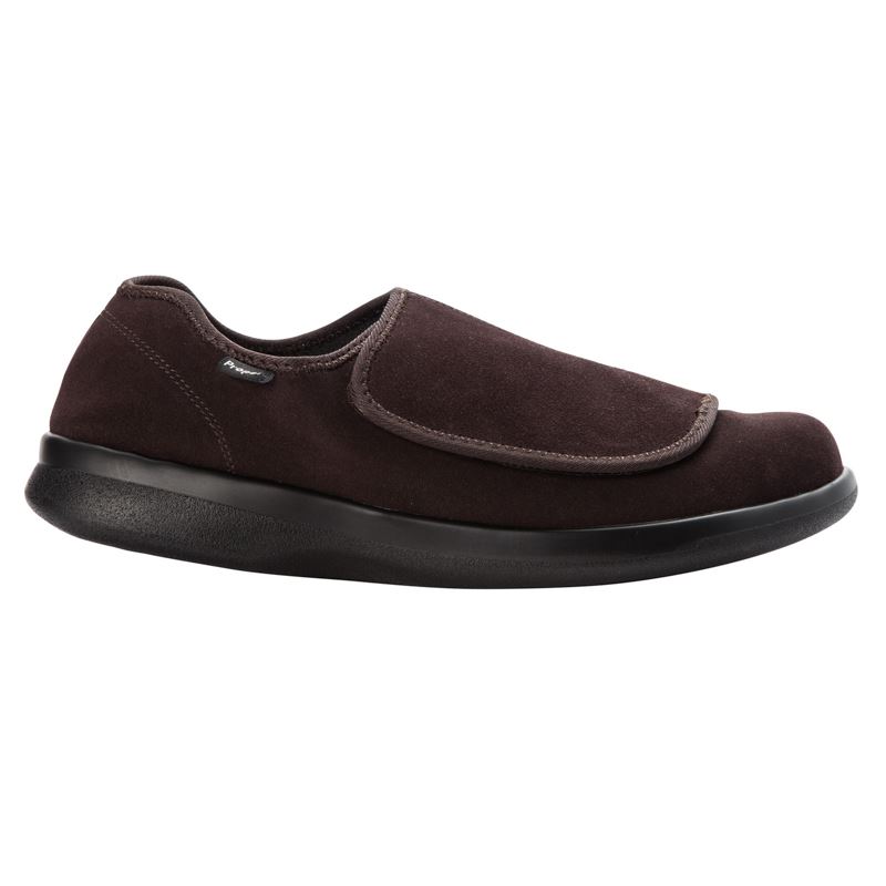 Chocolate Men's Propet Coleman Slippers | nmOYjpDZ