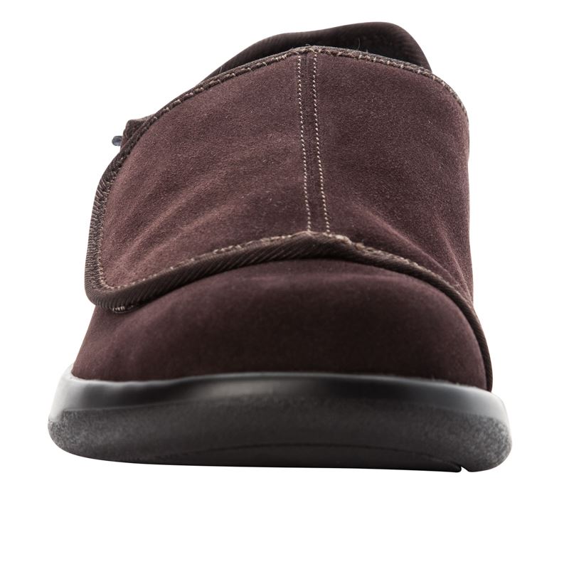 Chocolate Men's Propet Coleman Slippers | nmOYjpDZ