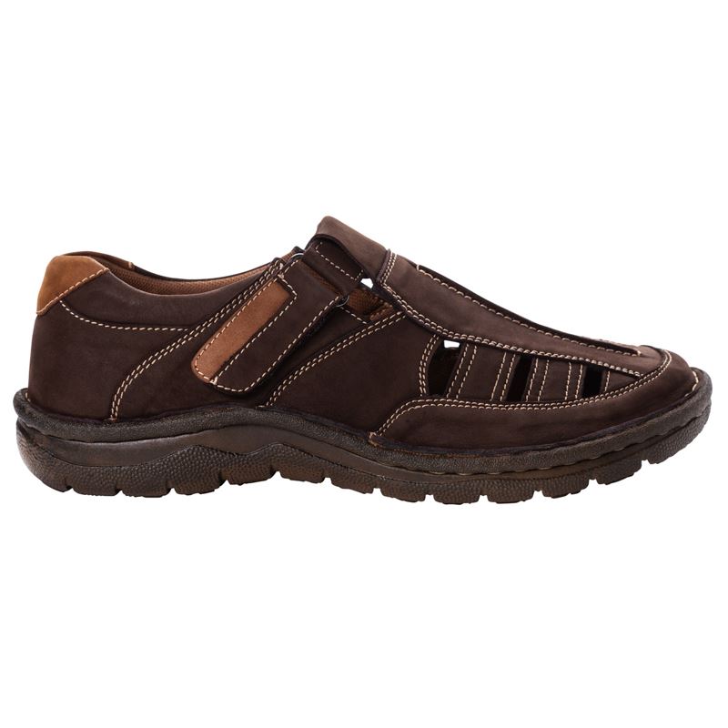 Coffee Men's Propet Jack Sandals | 6w9M8WZa