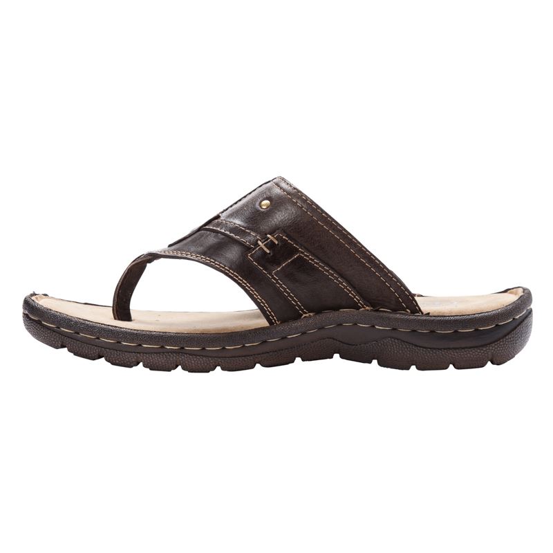 Coffee Men's Propet Jonas Sandals | 0Sb31Xcf