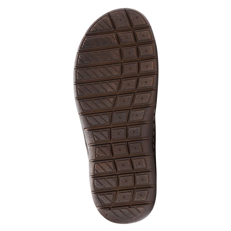 Coffee Men's Propet Jordy Sandals | O8EPMpT6