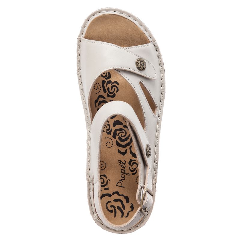 Cream Women's Propet Jocelyn Sandals | vzdh3hGy