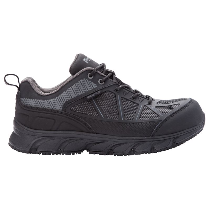 Dark Grey / Black Men's Propet Seeley Diabetic | PgviINMV